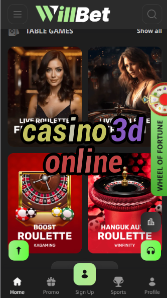 Casino 3D Online - Three-Dimensional Games-casinoorder.vip
